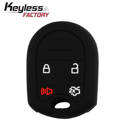 2000-2016 Ford Lincoln Mazda Mercury / 4-Button Remote Head Key Silicone Cover / H75 / CWTWB1U793 (AFTERMARKET)