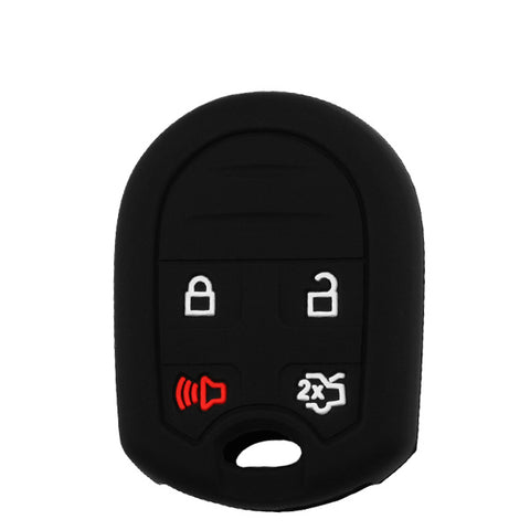 2000-2016 Ford Lincoln Mazda Mercury / 4-Button Remote Head Key Silicone Cover / H75 / CWTWB1U793 (AFTERMARKET)