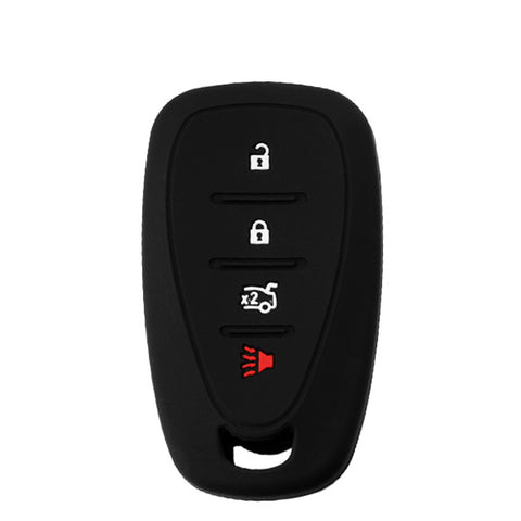 2016-2019 Chevrolet / 4-Button Remote Smart Key Silicone Cover / HU100 / HYQ4EA (AFTERMARKET)