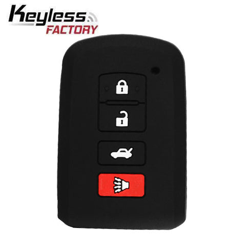 2012-2017 Toyota / 4-Button Remote Keyless Entry Key Silicone Cover / HYQ14FBA (AFTERMARKET)