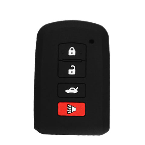 2012-2017 Toyota / 4-Button Remote Keyless Entry Key Silicone Cover / HYQ14FBA (AFTERMARKET)