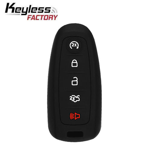 2011-2017 Ford Lincoln / 5-Button Remote Smart Key Silicone Cover / H75 / M3N5WY8609 (AFTERMARKET)