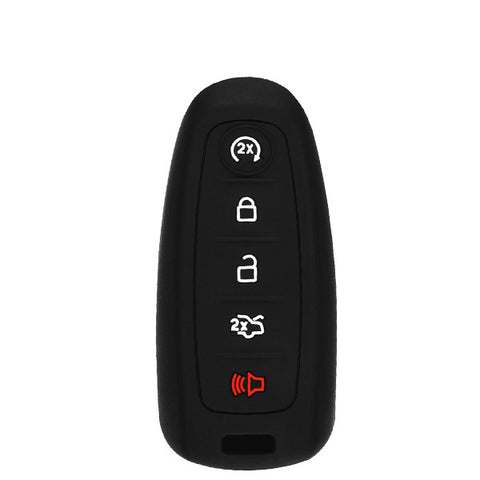 2011-2017 Ford Lincoln / 5-Button Remote Smart Key Silicone Cover / H75 / M3N5WY8609 (AFTERMARKET)