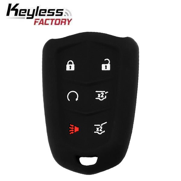 Autopro-tool Smart Remote Key Shell Case Fob 6 Button For 2015-2020 Cadillac Escalade ESV