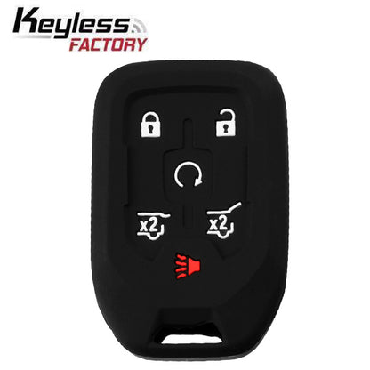 2014-2018 Chevrolet GMC / 6-Button Remote Keyless Entry Key Silicone Cover / HYQ1AA (AFTERMARKET)