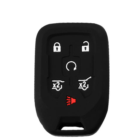 2014-2018 Chevrolet GMC / 6-Button Remote Keyless Entry Key Silicone Cover / HYQ1AA (AFTERMARKET)