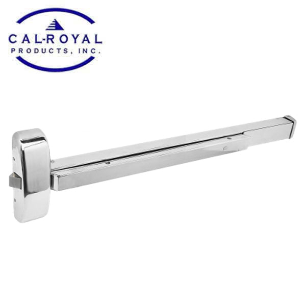 Cal-Royal - AF9800EO36 - Rim Exit Device - Stainless Steel - Fire Rating - Grade 1