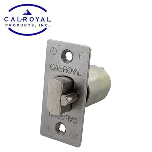 Cal-Royal - ULSLD - XP Series - UL Listed - Dead latch - 2-1/4" X 1" Faceplate - 2 3/8" Backset