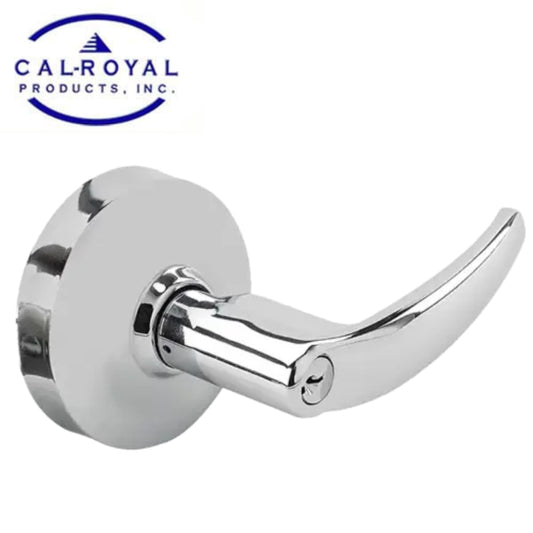 Cal-Royal CRL-ATENTOOL-US26D Satin Chrome Entrance Lever with Schlage "C" Keyway and Clutch Function.