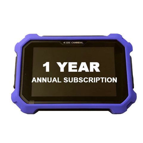 1 Year Annual Subscription for Code Cannibal Programmer Machine - (machine sold separately)