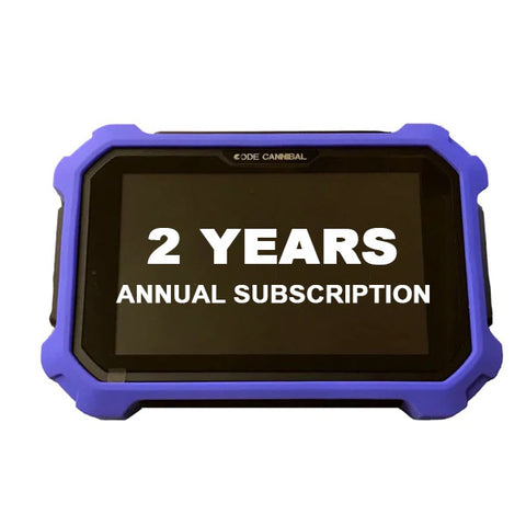 2 Years Annual Subscription for Code Cannibal Programmer Machine - (machine sold separately)