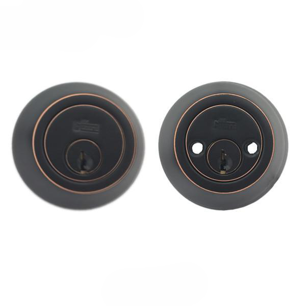 Heavy Duty Double Cylinder Deadbolt Lock - Oil Rubbed Bronze Finish