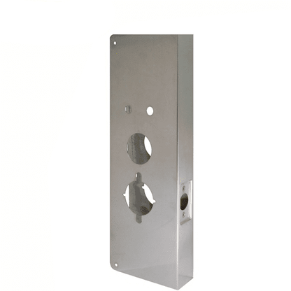 Don-Jo - 27CW - 2 Hole Wrap Around Plate - 15" Height - 2-3/4" Backset - Stainless Steel