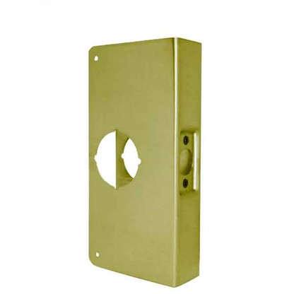 Don-Jo - Wrap Around - #1 - 2-3/8" -1-3/8" Doors - Polished Brass  (1-PB-CW)