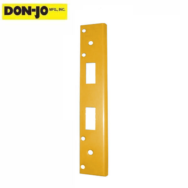 Don-Jo - AST 21382 - Security Strike - Polished Brass Finish