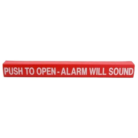 Detex - Replacement Pushpad Wrap - 48 inches - For V40-EB Exit Device - Red