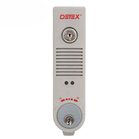 Detex - EAX-500 - Exit Alarm - Surface Mounted - Key Stop - Gray