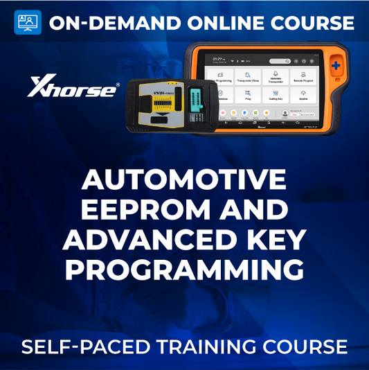 Recorded On-Demand Training - Automotive EEPROM and Advanced Key Programming