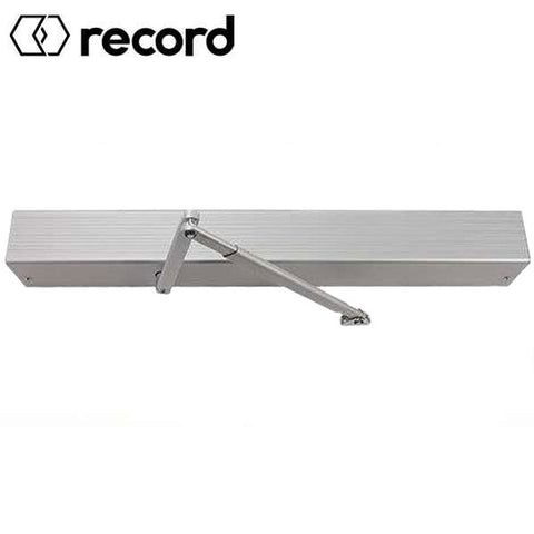 Record - SS8200 - Heavy Duty Low Energy Door Operator - PUSH Arm - Left Hand - Clear Finishes For Single, Pairs or Double Egress Doors