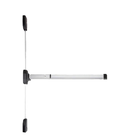 Falcon- 19-V-KIL SP28 3FT - Surface Vertical Rod Exit Device - 36" - 689 - Aluminum Painted - LHR
