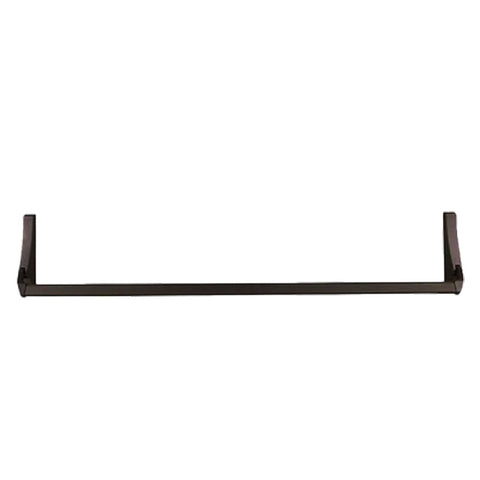 Falcon - 2092NL - Rim Type Crossbar Exit Device - 44" - Night Latch/Hold Back - 313 - Dark Anodized Bronze - Left Hand Reverse - Grade 1