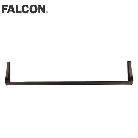 Falcon - 2092NL - Rim Type Crossbar Exit Device - 44" - Night Latch/Hold Back - 313 - Dark Anodized Bronze - Left Hand Reverse - Grade 1