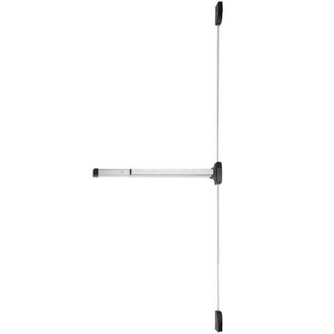 Falcon - 19-V-EO SP28 4FT-R - Surface Vertical Rod Exit Device - 48" - SP28 - Powder Coated Aluminum - RHR