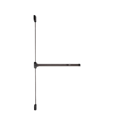 Falcon - 19-V-EO - Surface Vertical Rod Exit Device - 48" - SP13 - Dark Bronze Painted - LHR