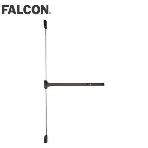 Falcon - 19-V-EO - Surface Vertical Rod Exit Device - 48" - SP13 - Dark Bronze Painted - LHR