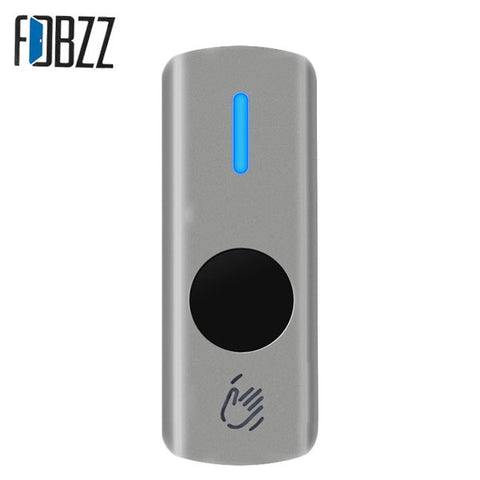 FOBZZ - Touchless Exit Button - Up to 6 Second Adjustable Timer - Weatherproof