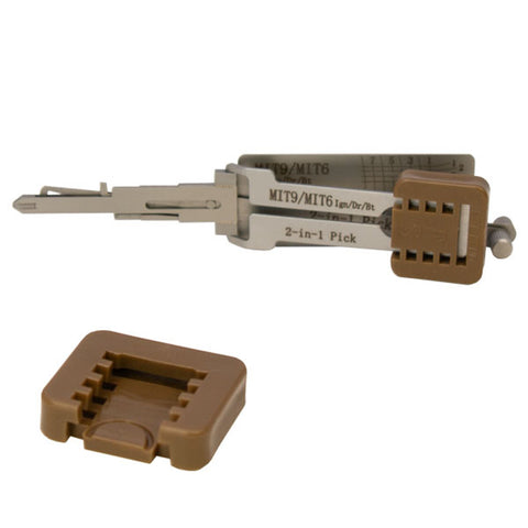 Finger Saver - Thumb Brace Support for Original Lishi Pick Tools - Brown