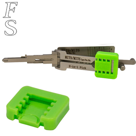 Finger Saver - Thumb Brace Support for Original Lishi Pick Tools - Green