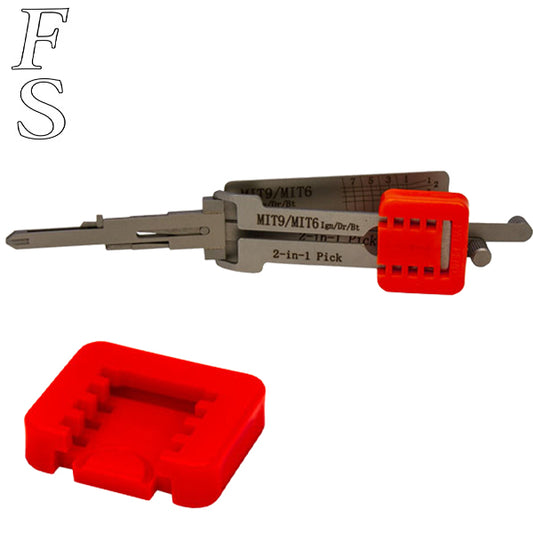 Finger Saver - Thumb Brace Support for Original Lishi Pick Tools - Red