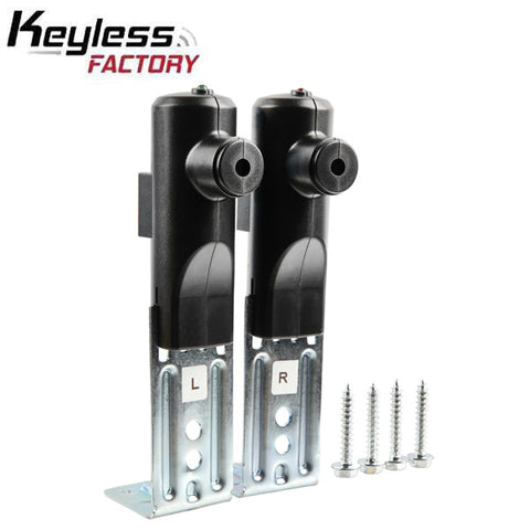 KeylessFactory - Garage Door Opener Safety Sensor Eyes - Compatible with GENIE STB-B / GSTB-R