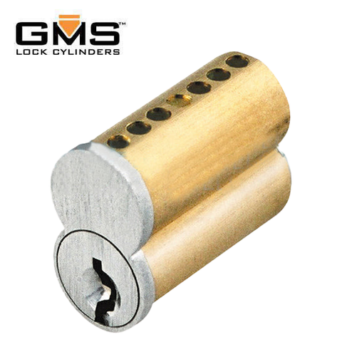 GMS - IC7-A - SFIC Construction Core - 7-Pin - K4 Best A Keyway - US26D Satin Chrome