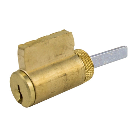Close-up of GMS K001-SX-4-OB 5-Pin Cylinder with Brass Finish