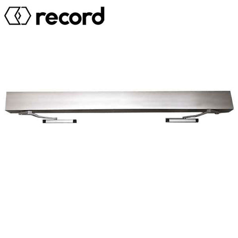 Record - HA9 - Full Feature Door Operator - Double PULL Arm - Non Handed - Clear Coat - 75" For Double Doors