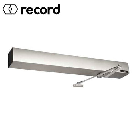 Record - HA9 - Full Feature Door Operator - PULL Arm - Non Handed - Clear Coat (39" to 51") For Single Doors