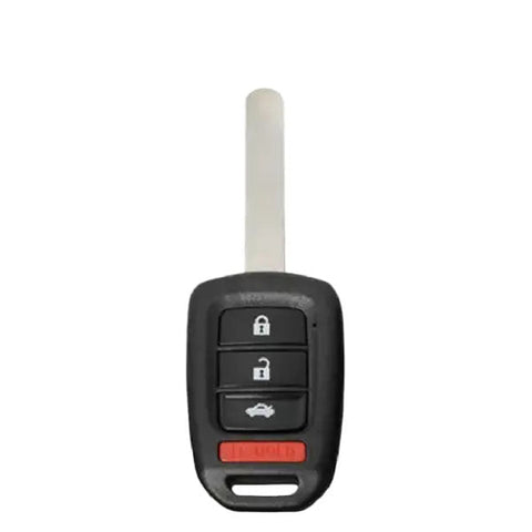 Ilco - 2013-2015 Honda Accord, Civic - HON-RHK4B3 - 4-Button Remote Head Key SHELL (AFTERMARKET)