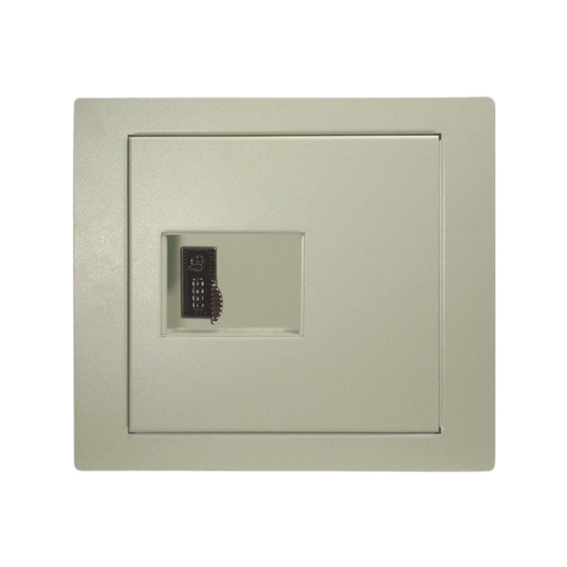 Front view of closed HPC-WS-200-4W with 4-wheel combination lock
