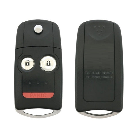 2009-2014 Honda Acura / 3-Button Remote Flip Key / PN: 72147-TL4-A21 / MLBHLIK-1T (OEM Recase)(Driver 1)