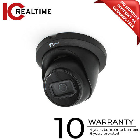 IC Realtime - ICR-200H-V2 / 2MP AVS Fixed Eyeball / 2.8mm Lens / 196ft IR / Built-In Mic / Super Adapt / IP67