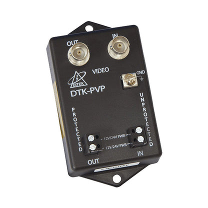 IC Realtime - DTK-PVP27B / Ditek Power and Video Surge Protection for Analog Cameras and Recorders, 12/24V AC/DC