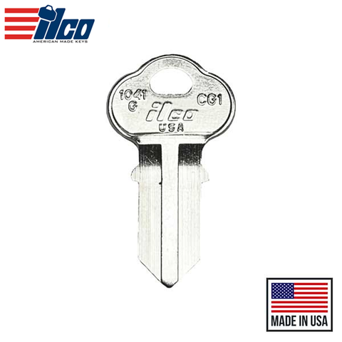 Ilco - 1041G-CG1 CHICAGO Key Blank