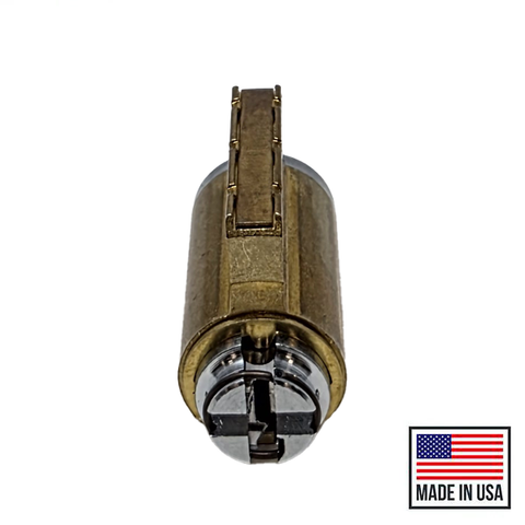 Ilco - 15395 - Key-In-Knob KIK Cylinder - 5 Pin -  Schlage C - KD - 26D - Satin Chrome - Grade 1