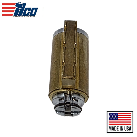 Ilco - 15395 - Key-In-Knob KIK Cylinder - 5 Pin -  Schlage C - KD - 26D - Satin Chrome - Grade 1