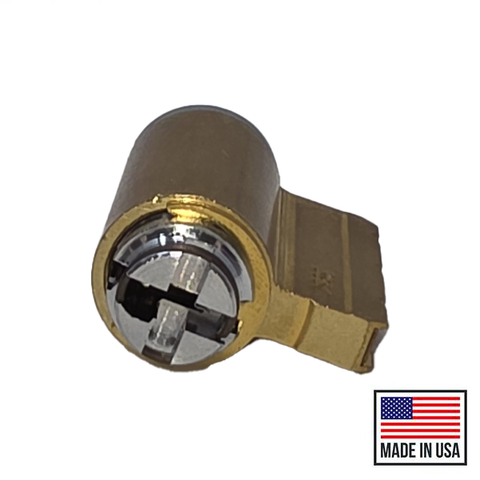Ilco - 15395 - Key-In-Knob KIK Cylinder - 5 Pin -  Schlage C - KD - 26D - Satin Chrome - Grade 1