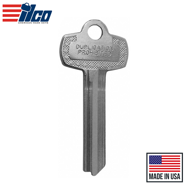 Ilco - 1A1H1 - BEST H Key Blank - 6 or 7 Pin for Sale | UHS Hardware
