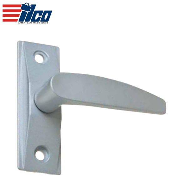 Ilco - 456S Lever Handle - Left-Handed - Straight - Clear Aluminum