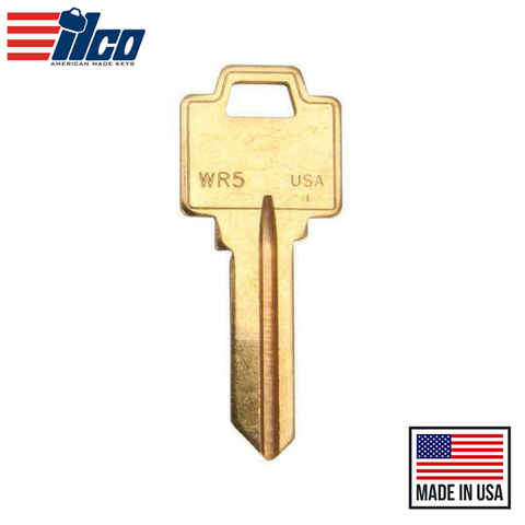 Ilco - WR5-BR WEISER Key Blank - 250 Pack